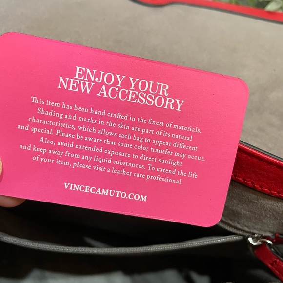 NWT Vince Camuto Leather Bag - Picture 6 of 14